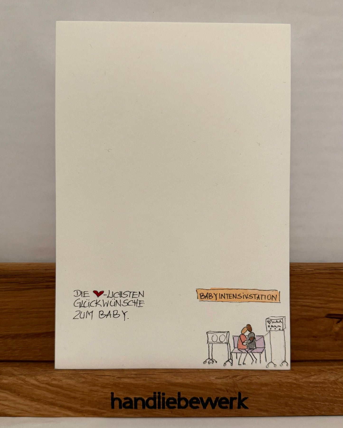 glückwünsche zum baby | intensivstation