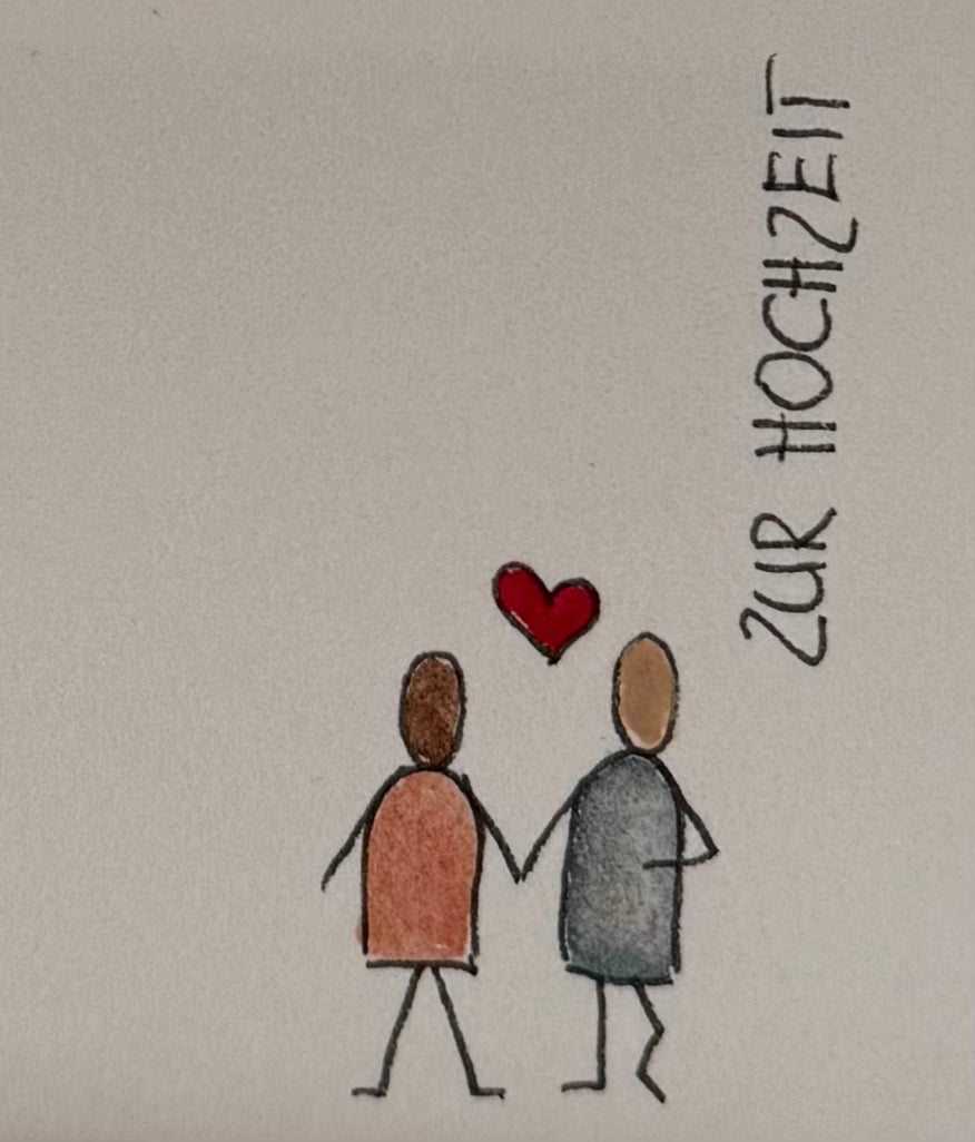 Glückwünsche zur Hochzeit