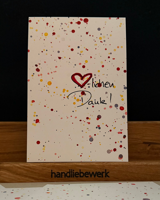 Herzlichen Dank | Bunte Punkte