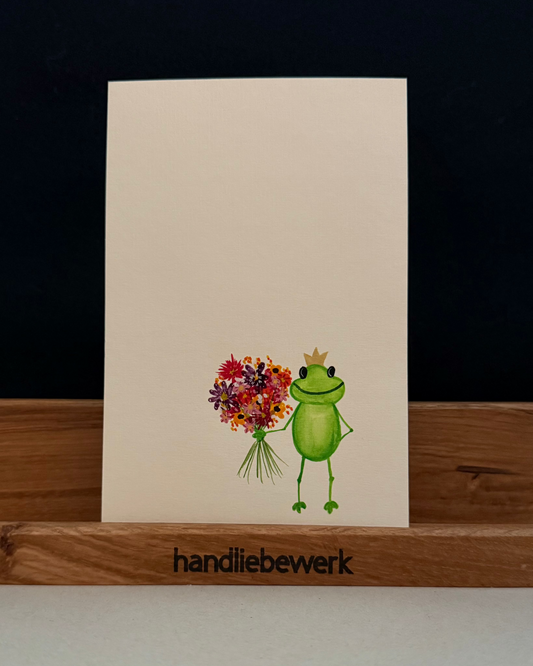 Froschkönig | Froschkönigin | Blumen für dich