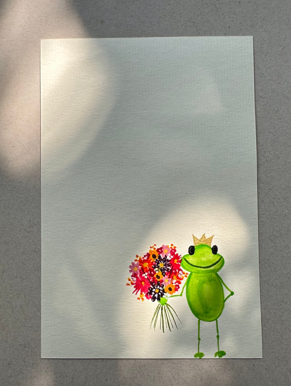 Froschkönig | Froschkönigin | Blumen für dich