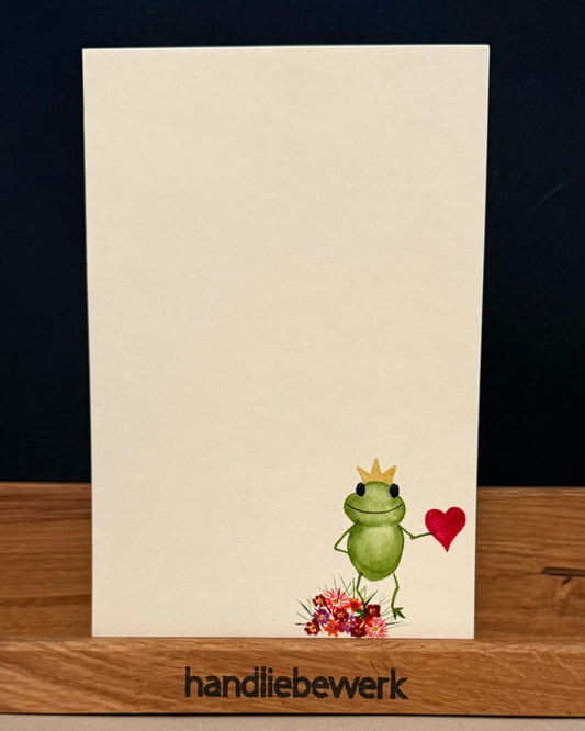 Froschkönig | Froschkönigin | Liebe und Blumen für dich