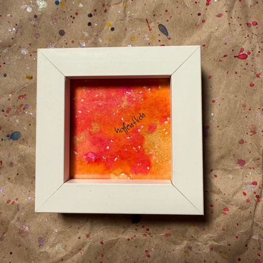 hoffentlich |gerahmt