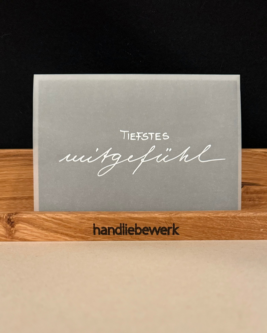 Trauer | Beileid | Mitgefühl