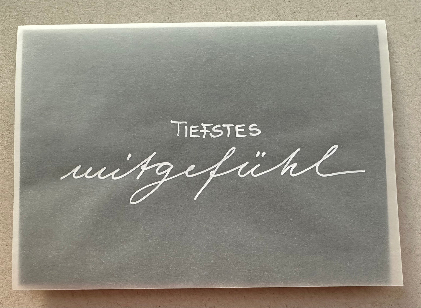 Trauer | Beileid | Mitgefühl